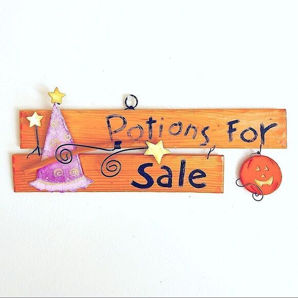 “POTIONS FOR SALE” HALLOWEEN DOOR - FINAL LIST PRICE Of $13 (UNLESS BUNDLED) - Picture 6 of 6